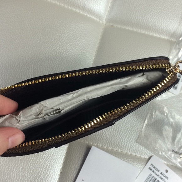 NEW Coach wristlet wallet logo raspberry purple - Picture 6 of 6